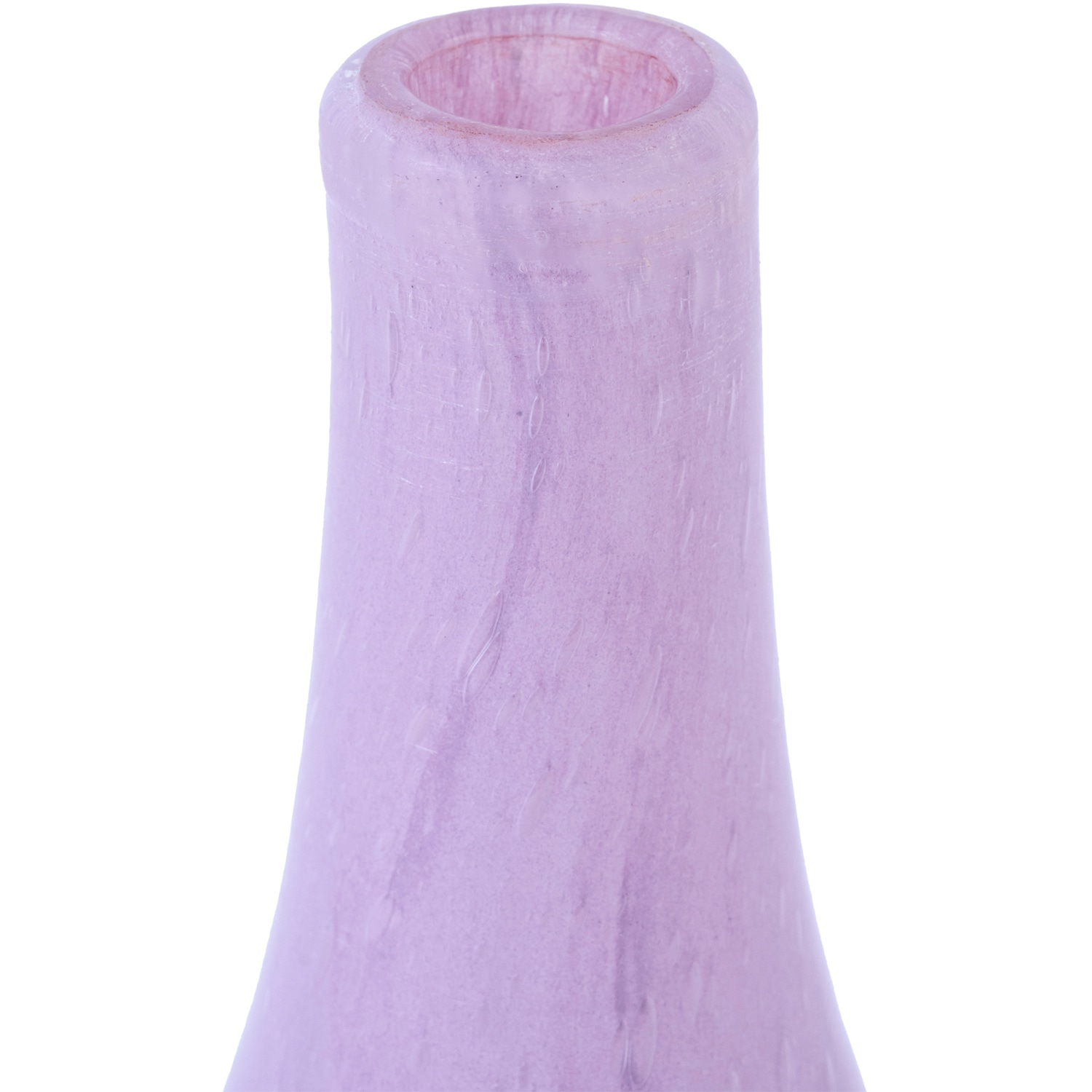 DGテーパードH14 ソフトパープル | ガラスの花瓶・花器,ハンドメイドの