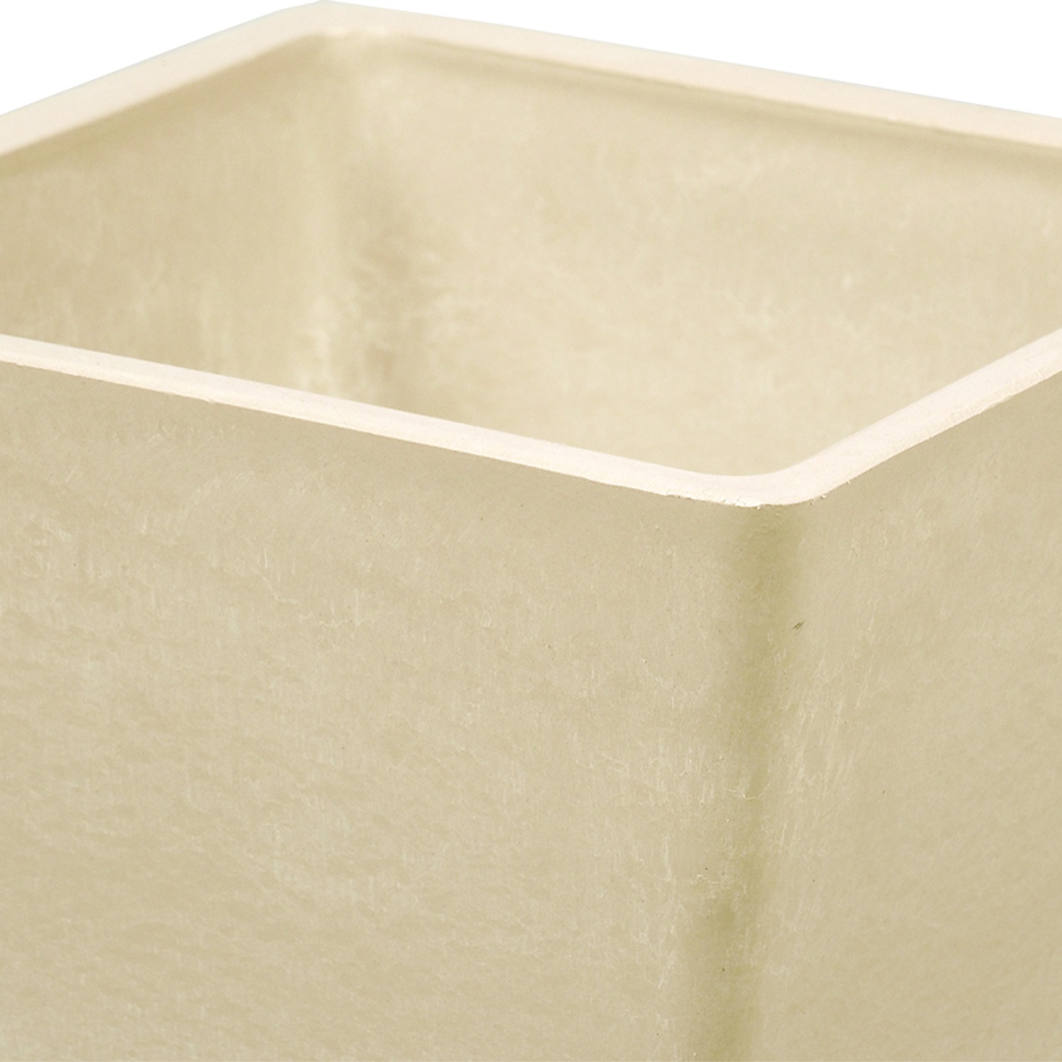 SKスクエアポット 15.5xH15.5パウダーベージュ