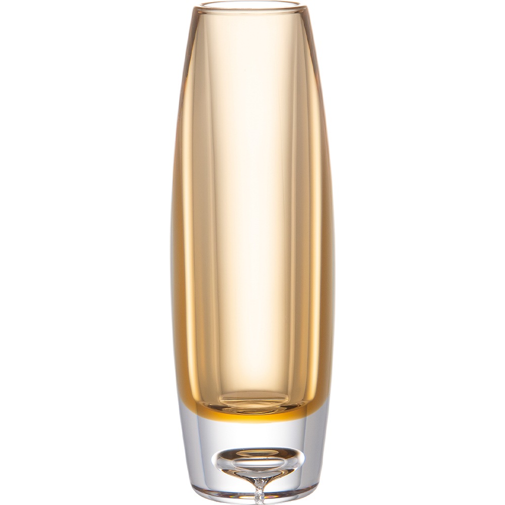 【割れない花瓶!?ポリカ】PV一輪挿シスリムブラウン φ6xH18