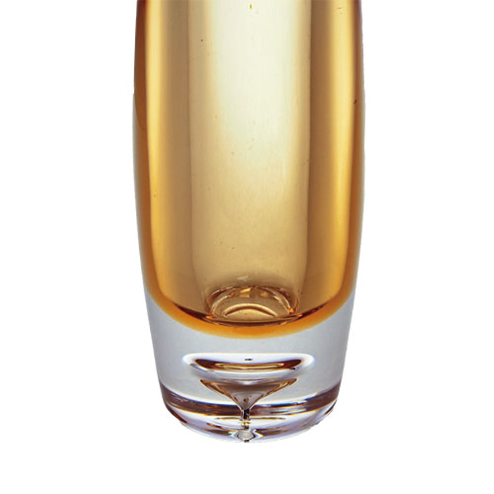 【割れない花瓶!?ポリカ】PV一輪挿シスリムブラウン φ6xH18