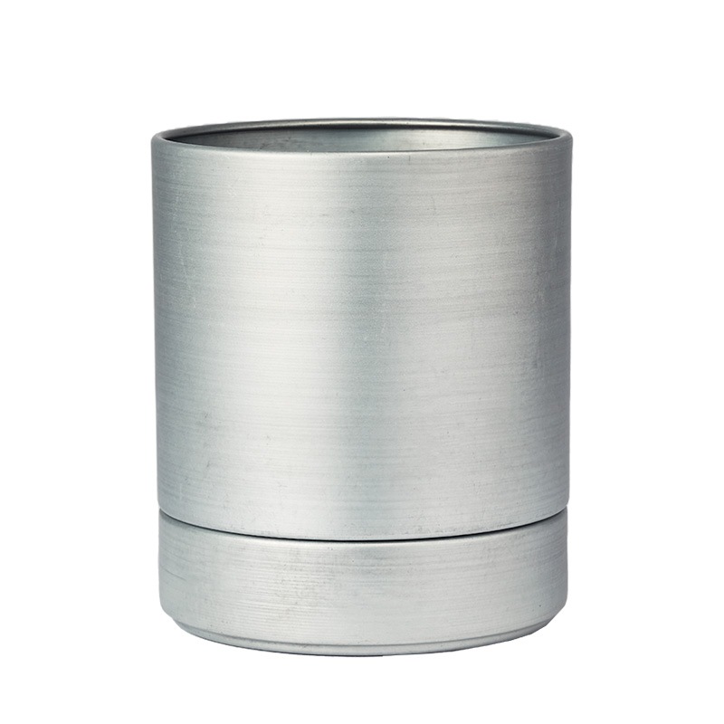 MC円柱メタルecoポット皿付|鉄はエコ|ナチュラルアイアンマット#3