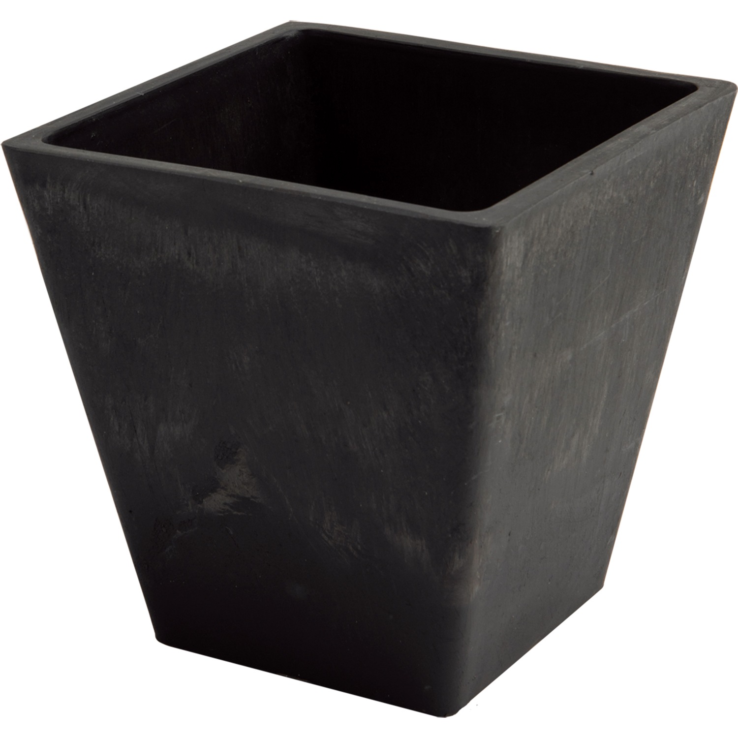 SKスクエアポット15.5xH15.5 ブラック