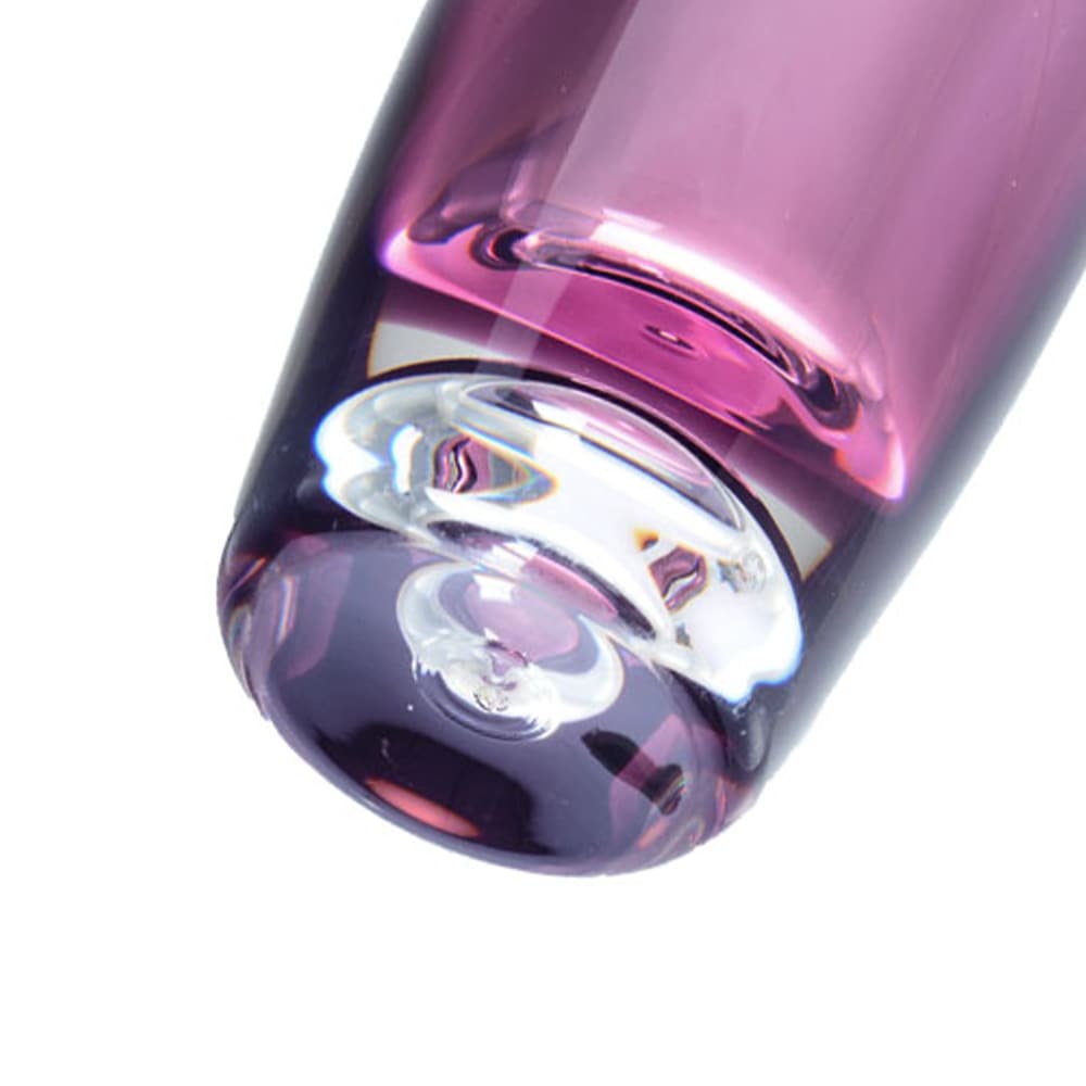 【割れない花瓶!?ポリカ】PV一輪挿しスリムパープルφ6xH18