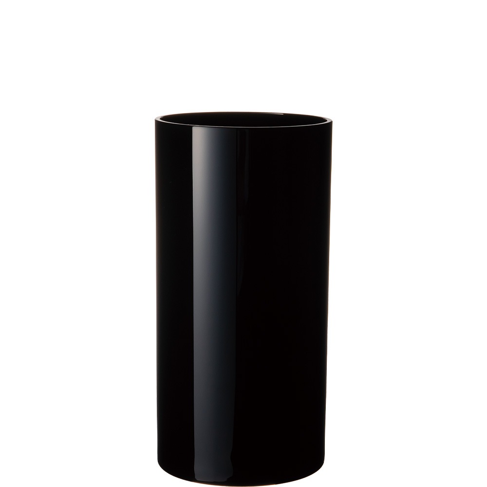【割れない花瓶!?ポリカ】PVシリンダーブラックφ15xH30