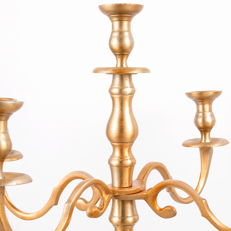 AMキャンドルホルダーマットゴールド 42xH60