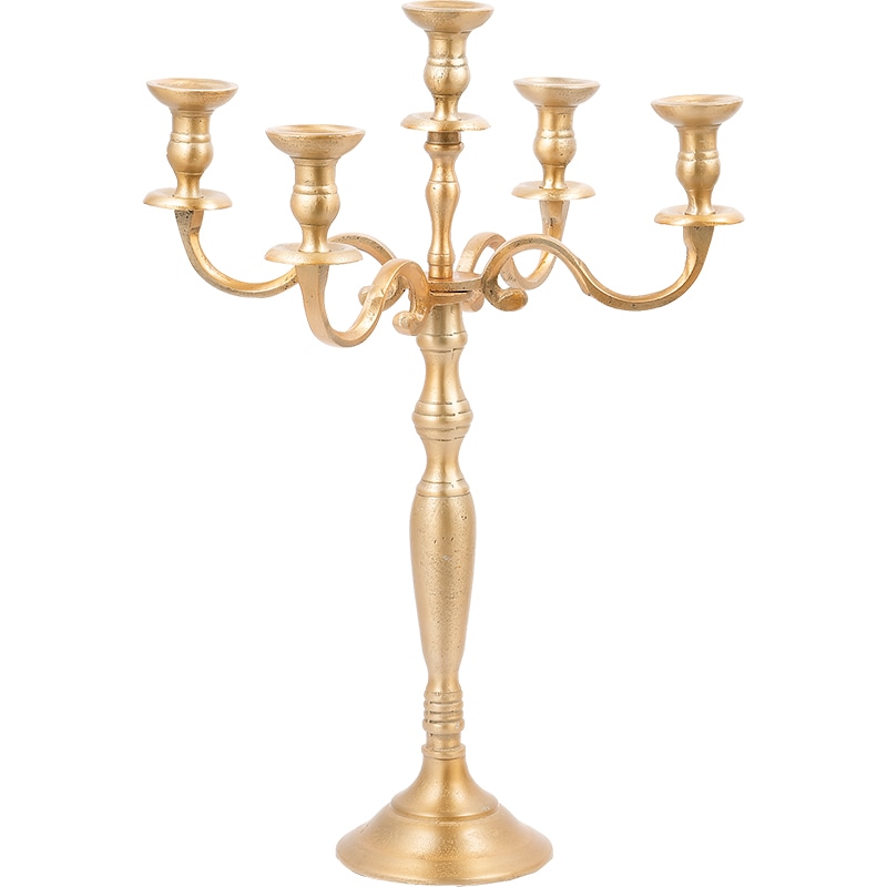 AMキャンドルホルダーマットゴールド 42xH60