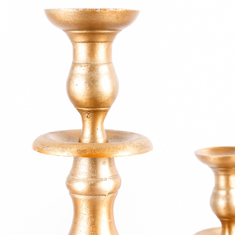 AMキャンドルホルダーマットゴールド 42xH60
