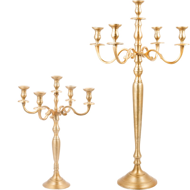 AMキャンドルホルダーマットゴールド 42xH60