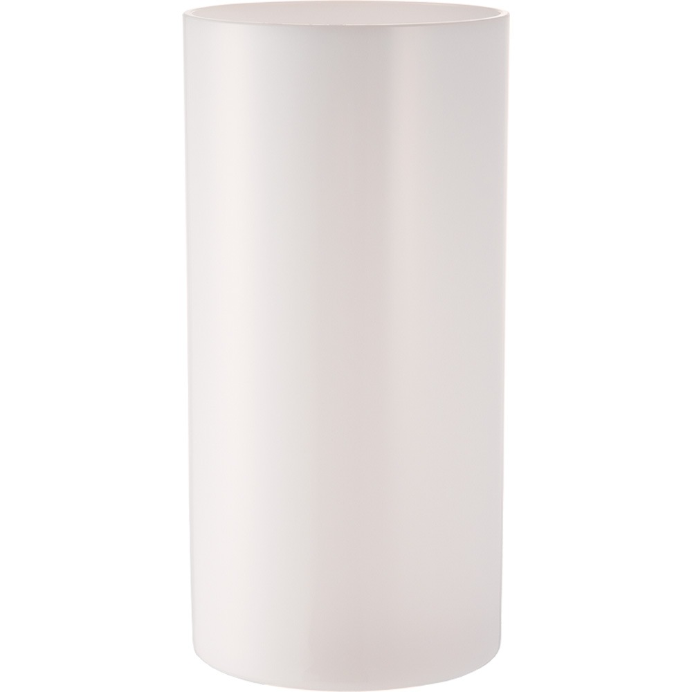 【割れない花瓶!?ポリカ】PVシリンダーホワイトφ15xH30