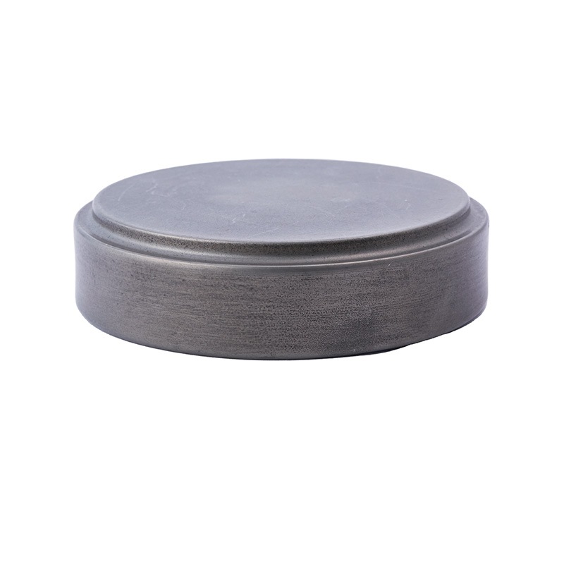 MC円柱メタルecoポット皿付|鉄はエコ|ダークブラック#3