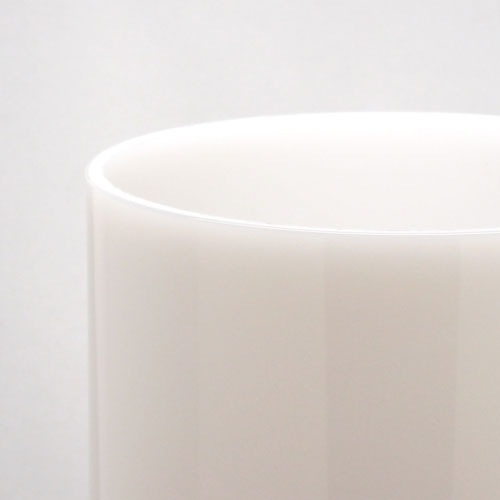 【割れない花瓶!?ポリカ】PVシリンダーホワイト φ12xH25