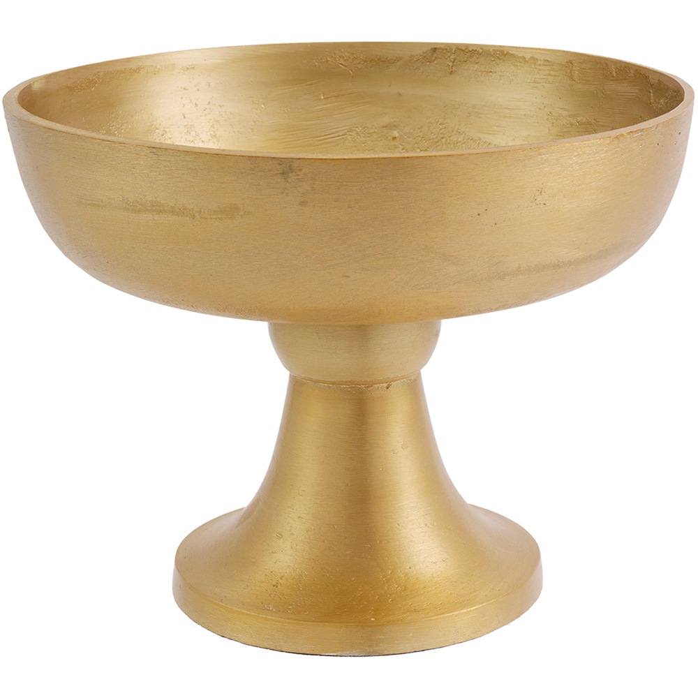 AMテーブルコンポート マットゴールドφ24