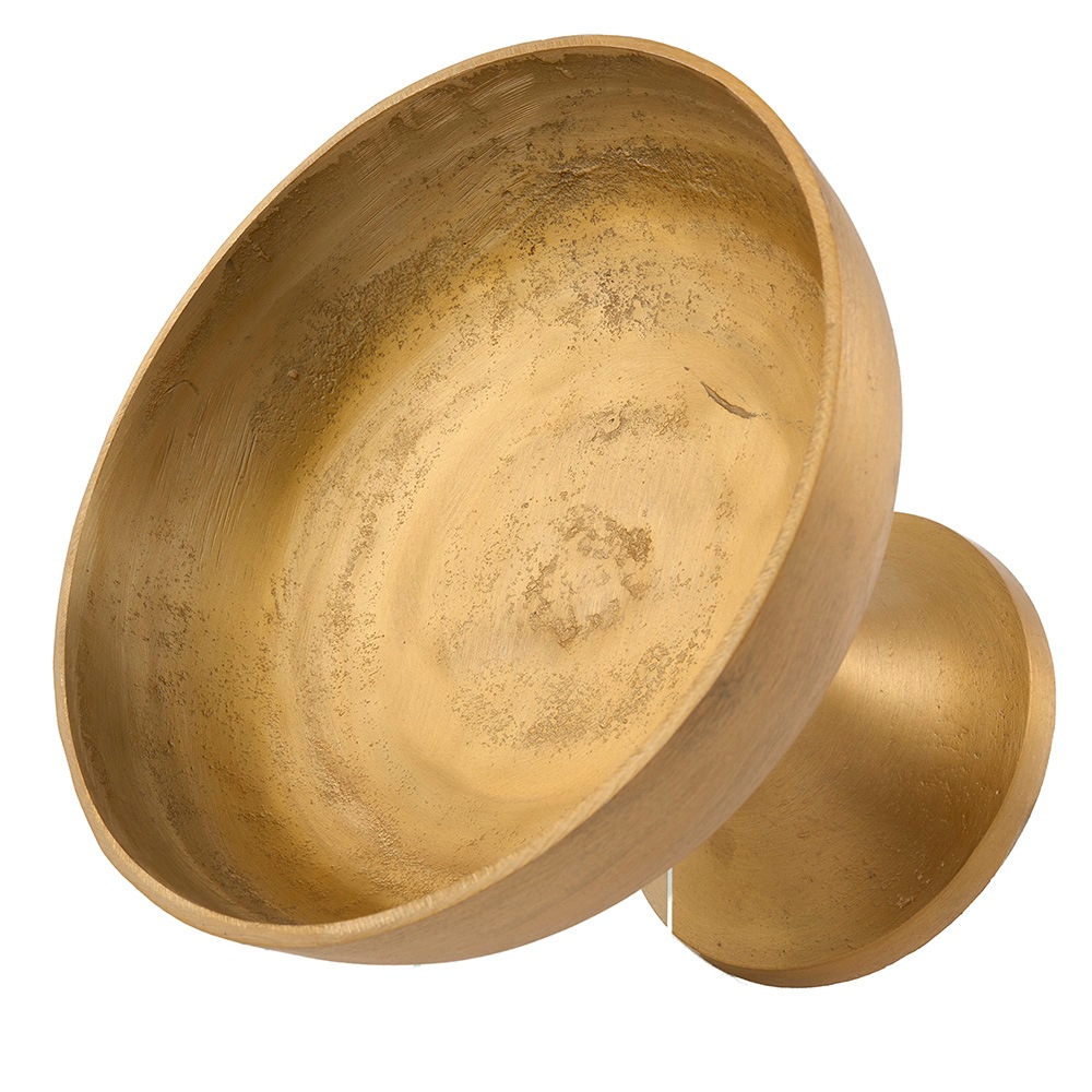 AMテーブルコンポート マットゴールドφ24