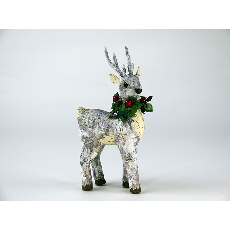 白樺風トナカイ H19.5 | 2025シーズン商品,クリスマス小物 ,XMAS