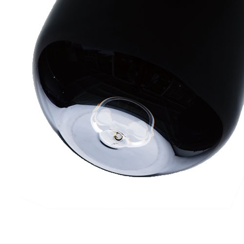 【割れない花瓶!?ポリカ】PVティアドロブラック8x10.5xH13