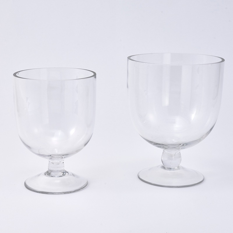 Tomグラスコンポート H17 | ガラスの花瓶・花器,切りっぱなしガラス