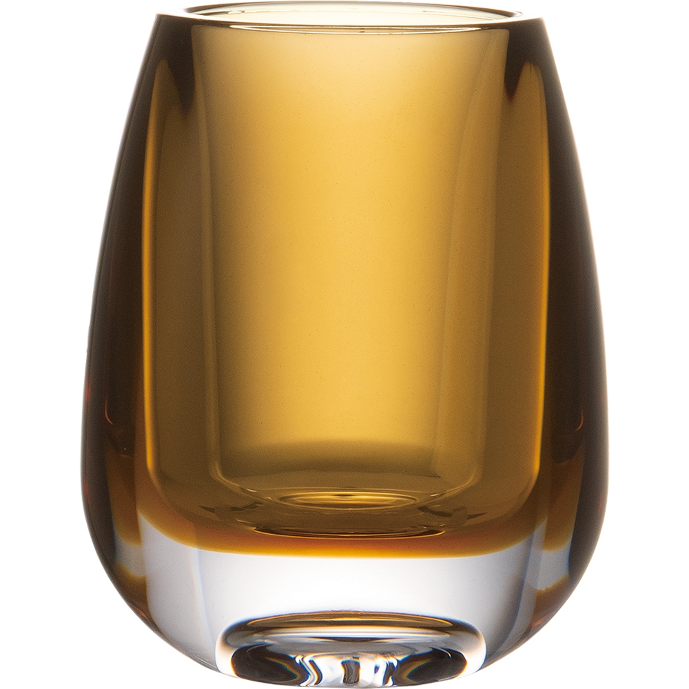 割れない花瓶!?ポリカ】PVティアドロブラウン8x10.5xH13