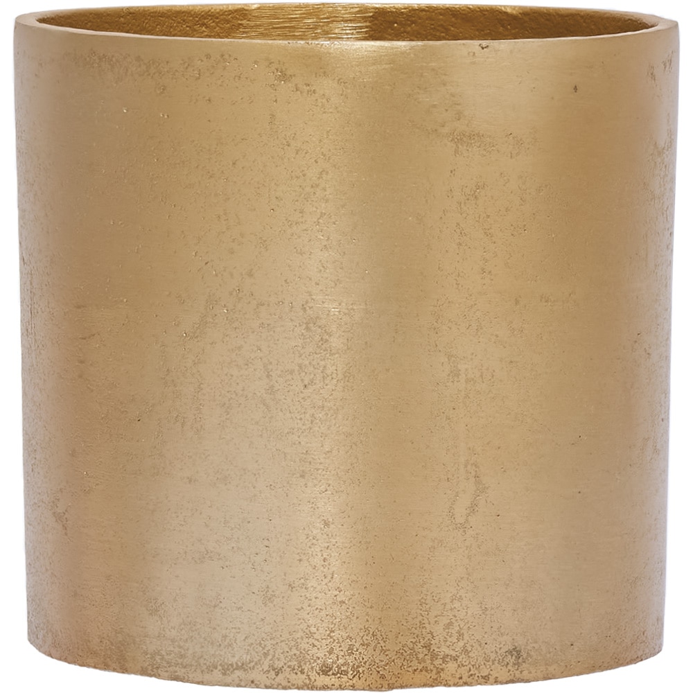 AMシリンダーポット ゴールドH14.5