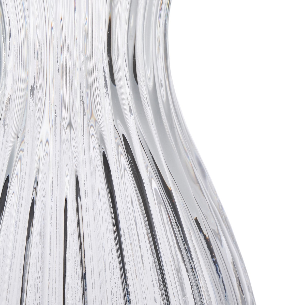 Tomグラスカスケードブラン H18 | ガラスの花瓶・花器,切りっぱなし