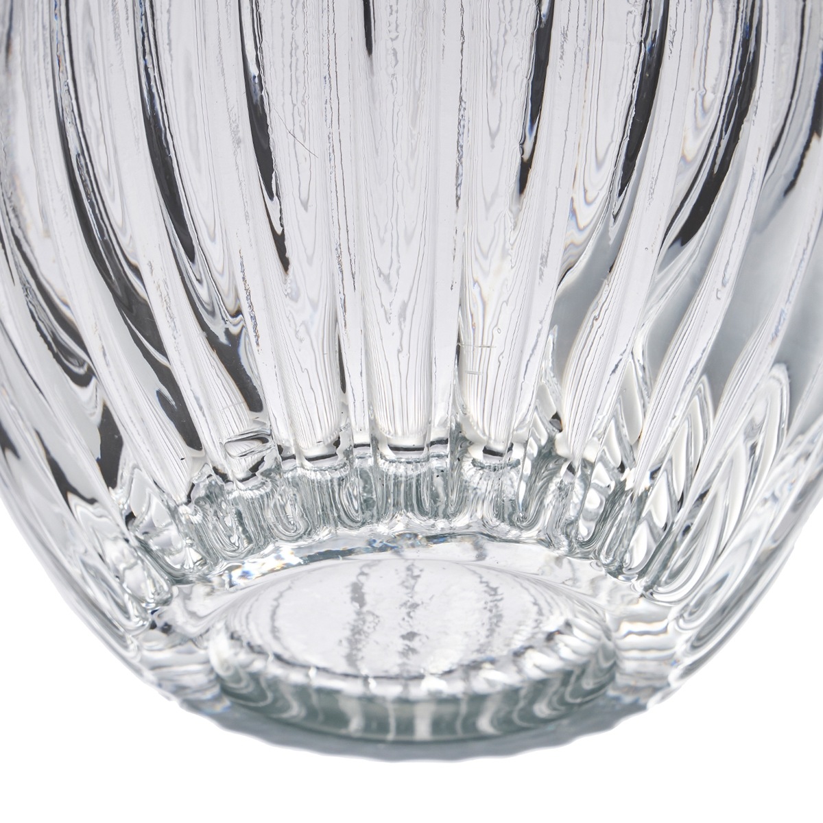 Tomグラスカスケードブラン H18 | ガラスの花瓶・花器,切りっぱなし