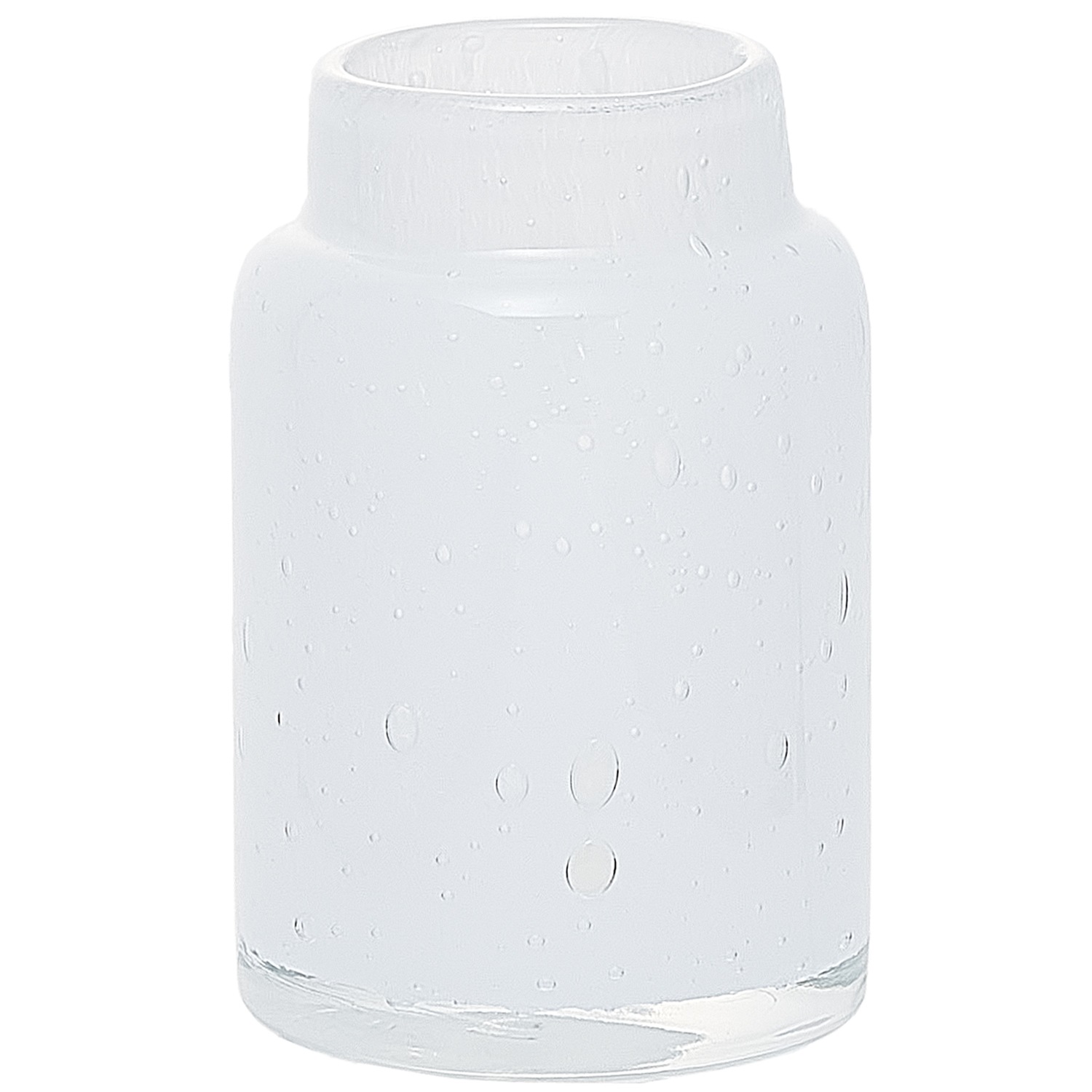 DGボトルベースホワイト H12 | ガラスの花瓶・花器,ハンドメイドの