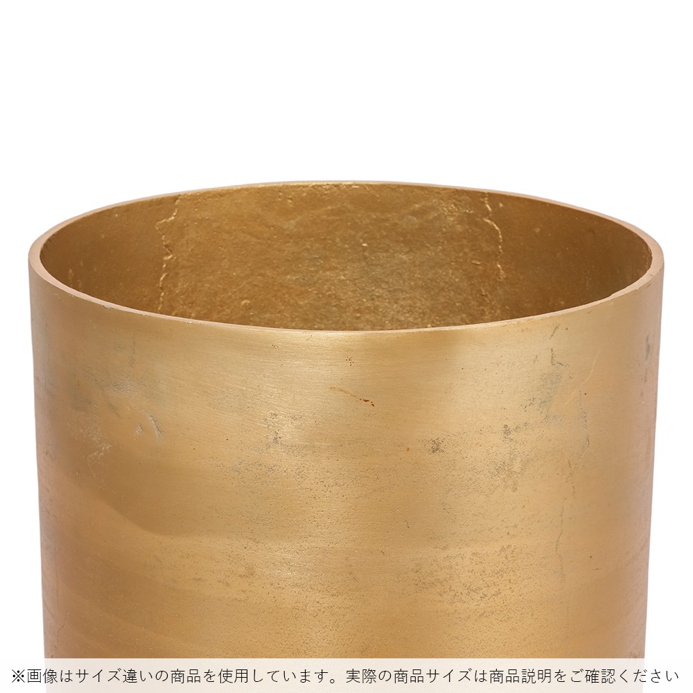 AMシリンダーポット ゴールドH21.5