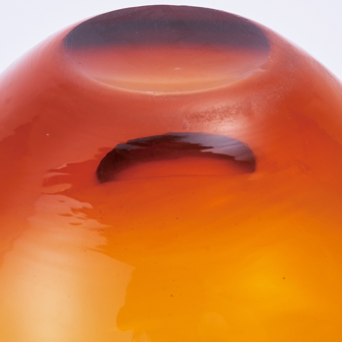 DGガラスキュルットアンバー H9.5