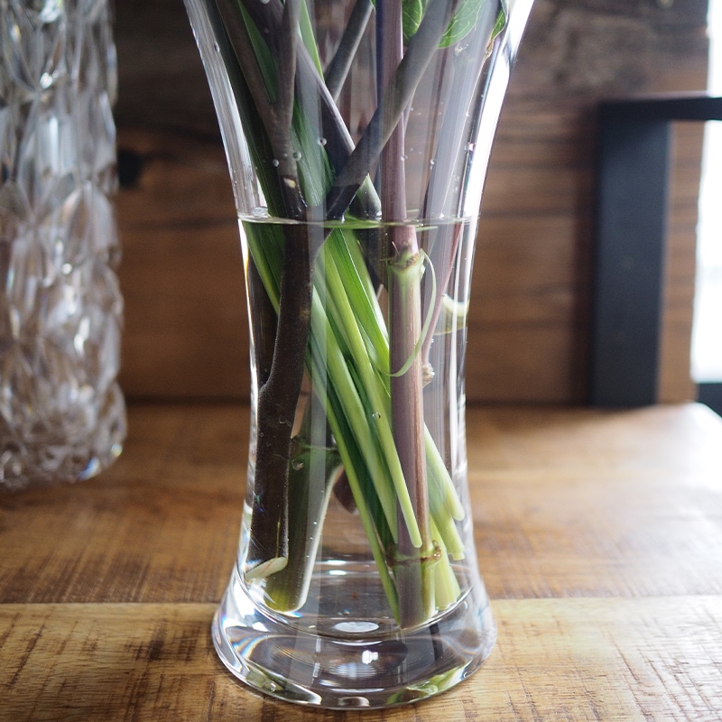 【割れない花瓶!?ポリカ】PVフラワーベースH19.5