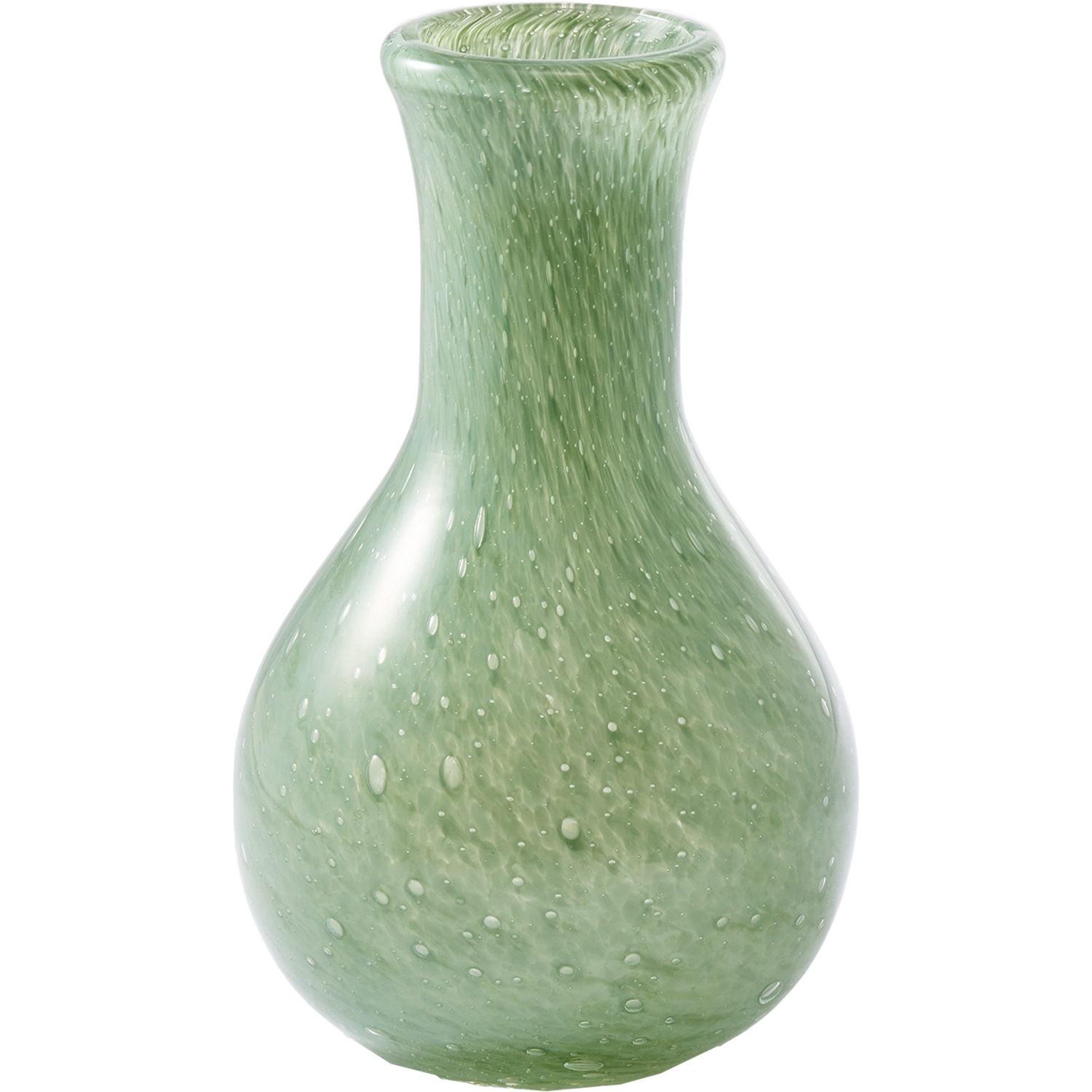 DGガラスアクビーφ10xH16.5 ライトグリーン | ガラスの花瓶・花器
