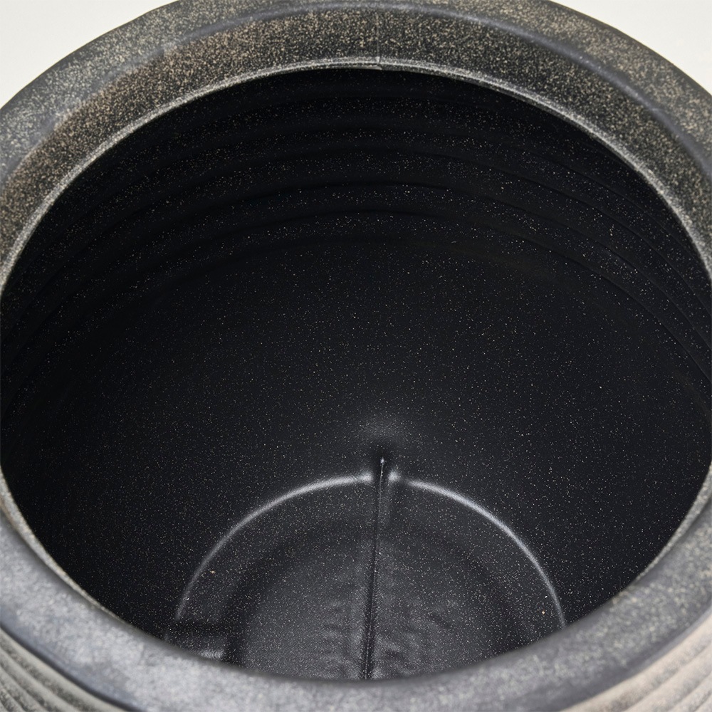 FRライトポットビンテージブラックφ40×H37