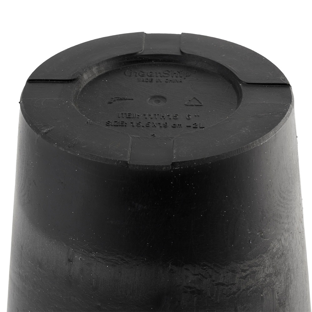 SK円錐ロングポット23xH44 ブラック