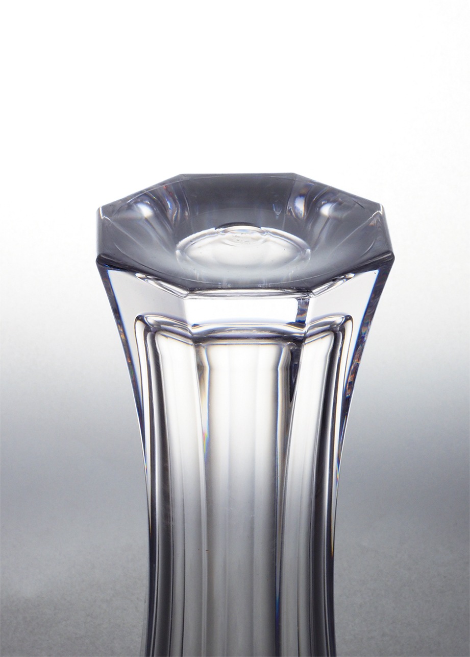 【割れない花瓶!?ポリカ】PVスリムオクタゴンH18