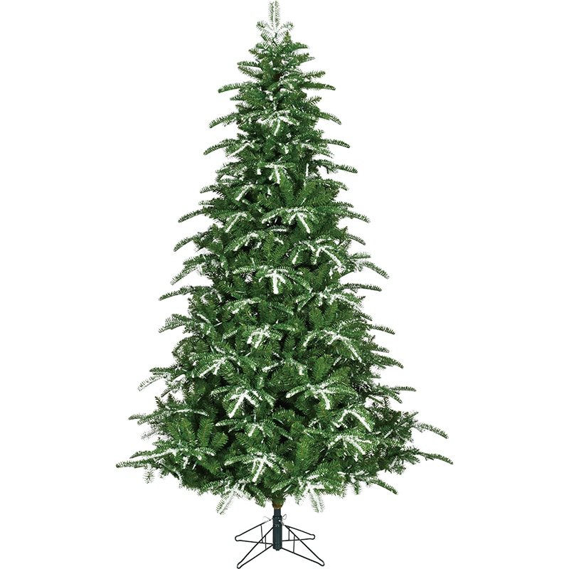 HTスノーフロストツリー ウォームホワイトLEDライト付φ147cmxH2.3m【別途大型サイズ料金要商品|北海道/九州/四国/沖縄】