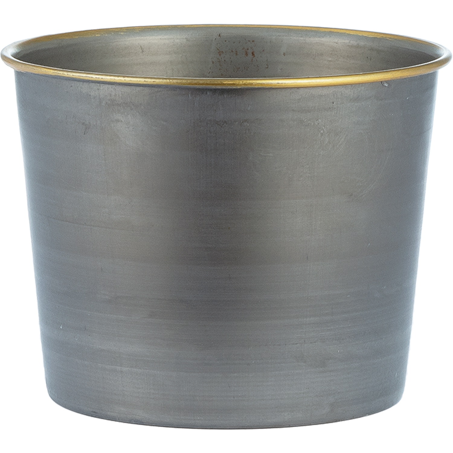 @MC円錐ポットグレーゴールド φ16xH12.5　