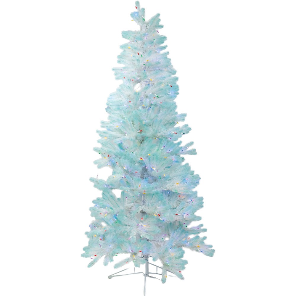 クリスマスツリーLEDライト付き 直径97cm×高さ2.0m HTオーロラスリム