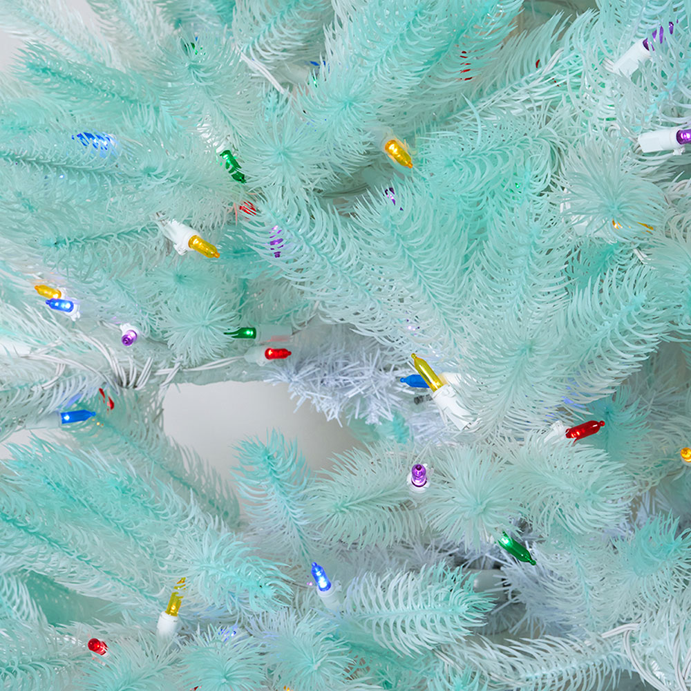 クリスマスツリーLEDライト付き 直径97cm×高さ2.0m HTオーロラスリム