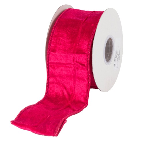 @WR PLAINVELEVT W/TISSUE BACKING CR 幅63mm★廃盤