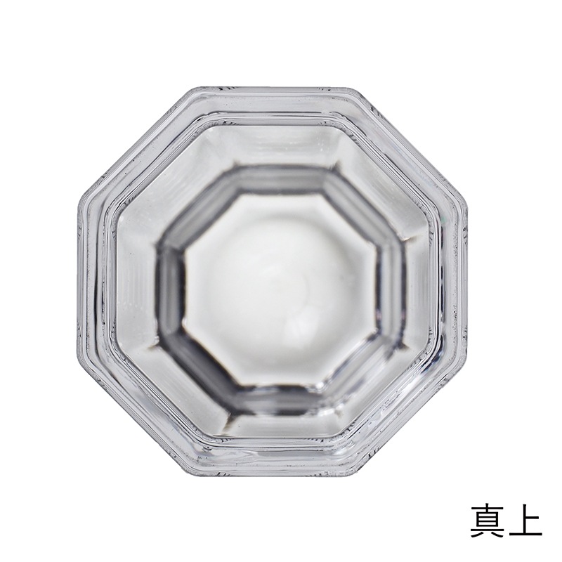 【割れない花瓶!?ポリカ】PVストレートオクタゴンH18