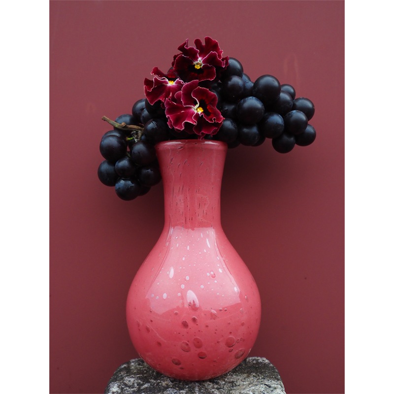 DGガラスアクビーφ10xH16.5 マゼンタ