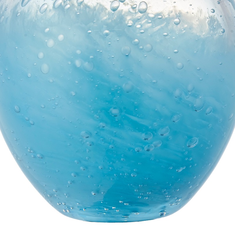 DGニキュガラスφ9.5xH14.5 クリアーライトブルー | ガラスの花瓶・花器