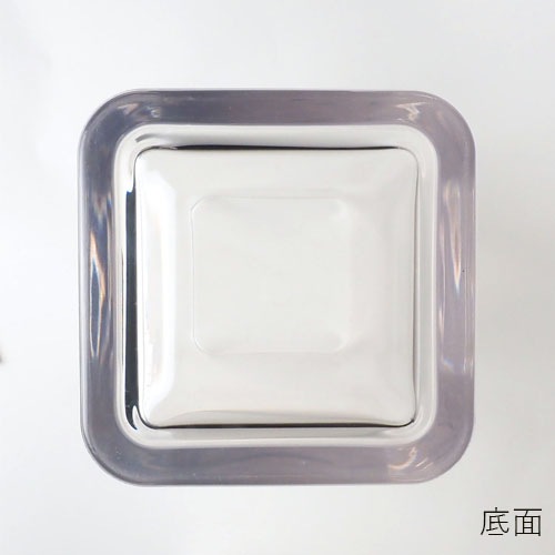 【割れない花瓶!?ポリカ】PV角柱 15xH50