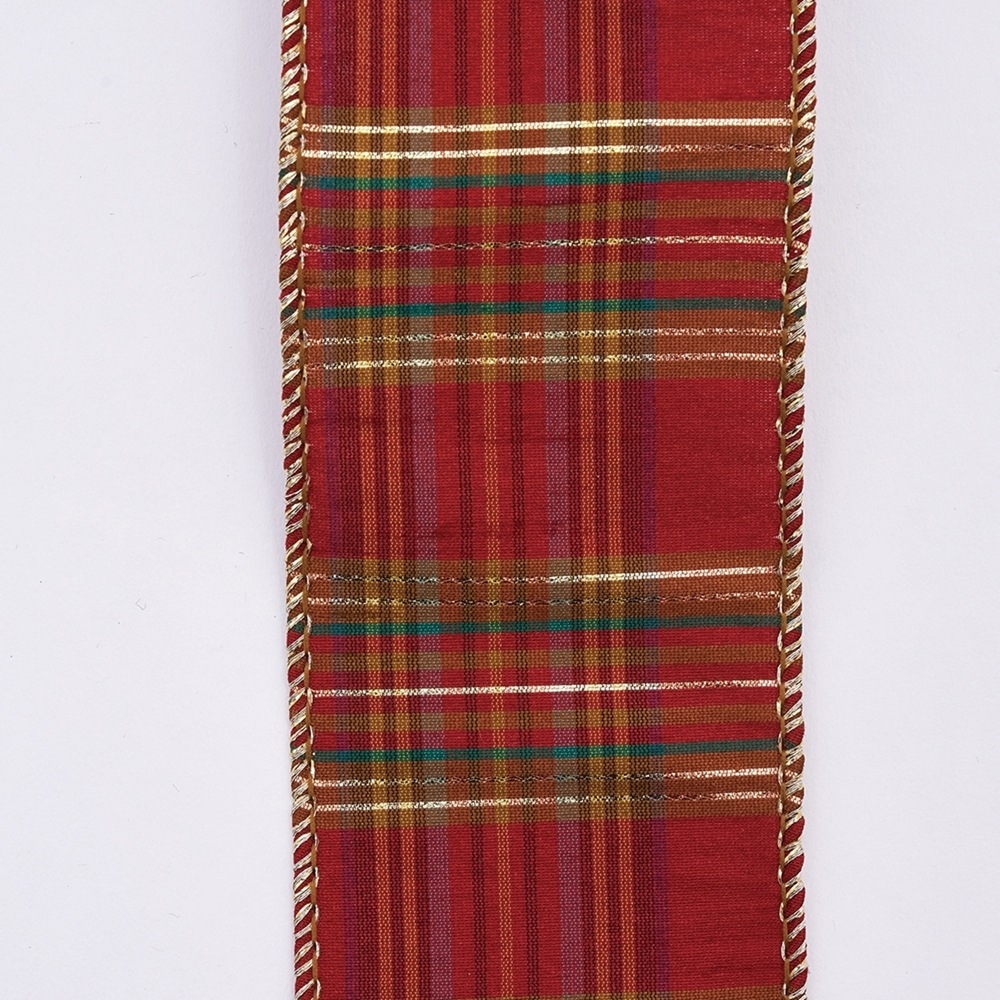 ワイヤー入りリボン DUPION METALLIC THREAD RIBBON RGL 6.3cm