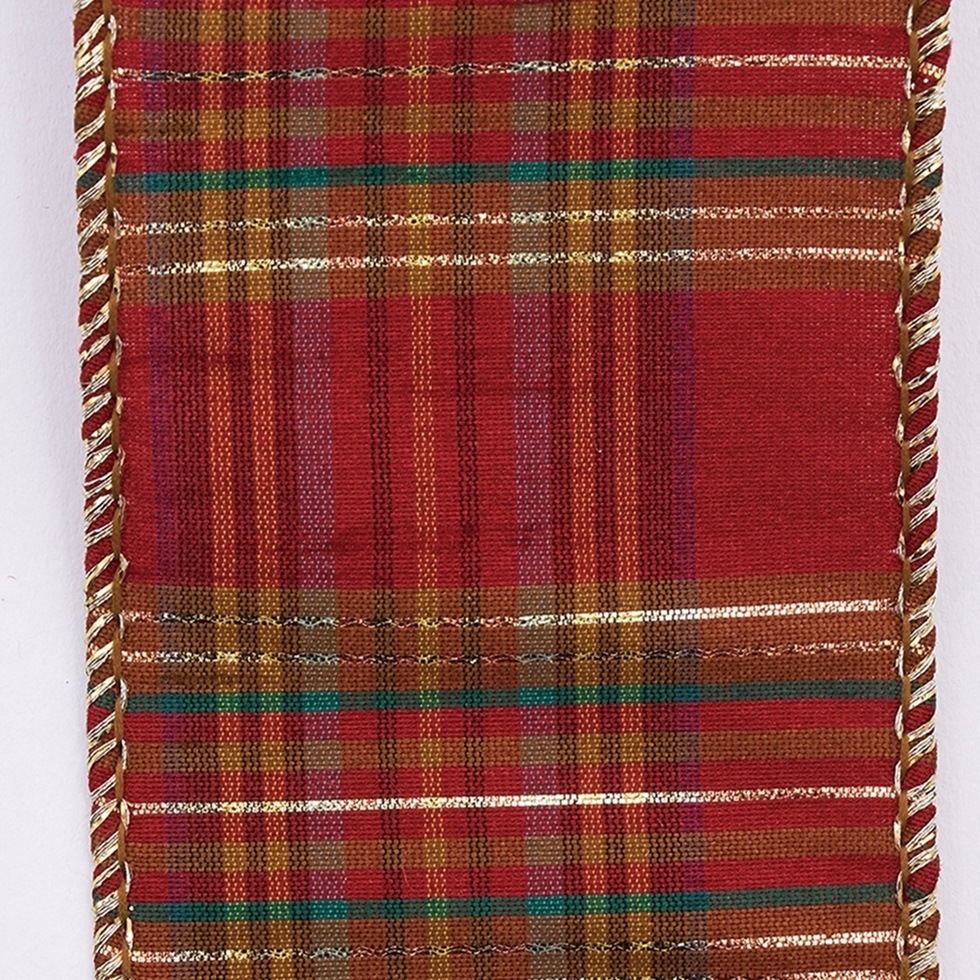 ワイヤー入りリボン DUPION METALLIC THREAD RIBBON RGL 6.3cm