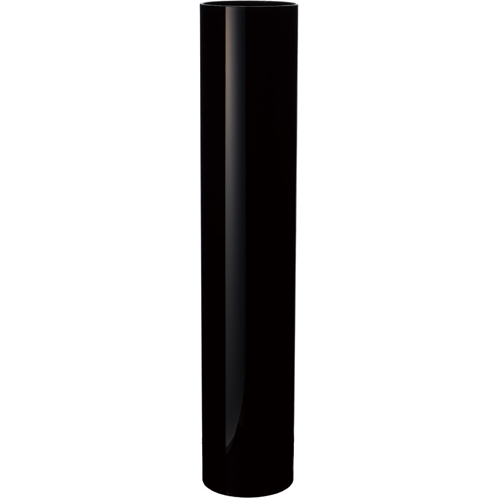 【割れない花瓶!?ポリカ】PVシリンダーブラックφ12xH60