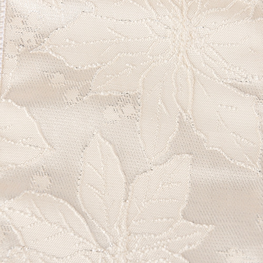 @ワイヤー入りリボン POINESTTA JACQUARD WH 幅100mm★廃盤