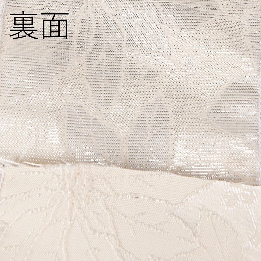 @ワイヤー入りリボン POINESTTA JACQUARD WH 幅100mm★廃盤