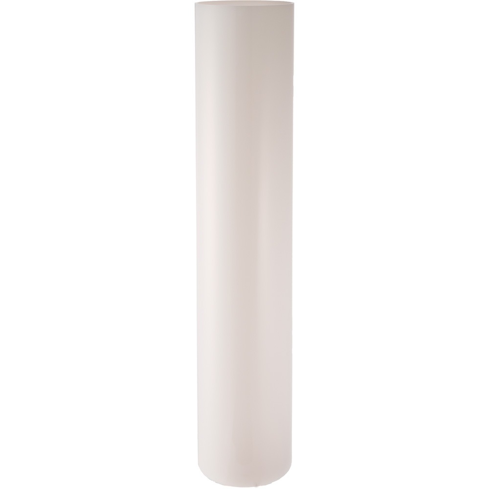 【割れない花瓶!?ポリカ】PVシリンダーホワイトφ12xH60