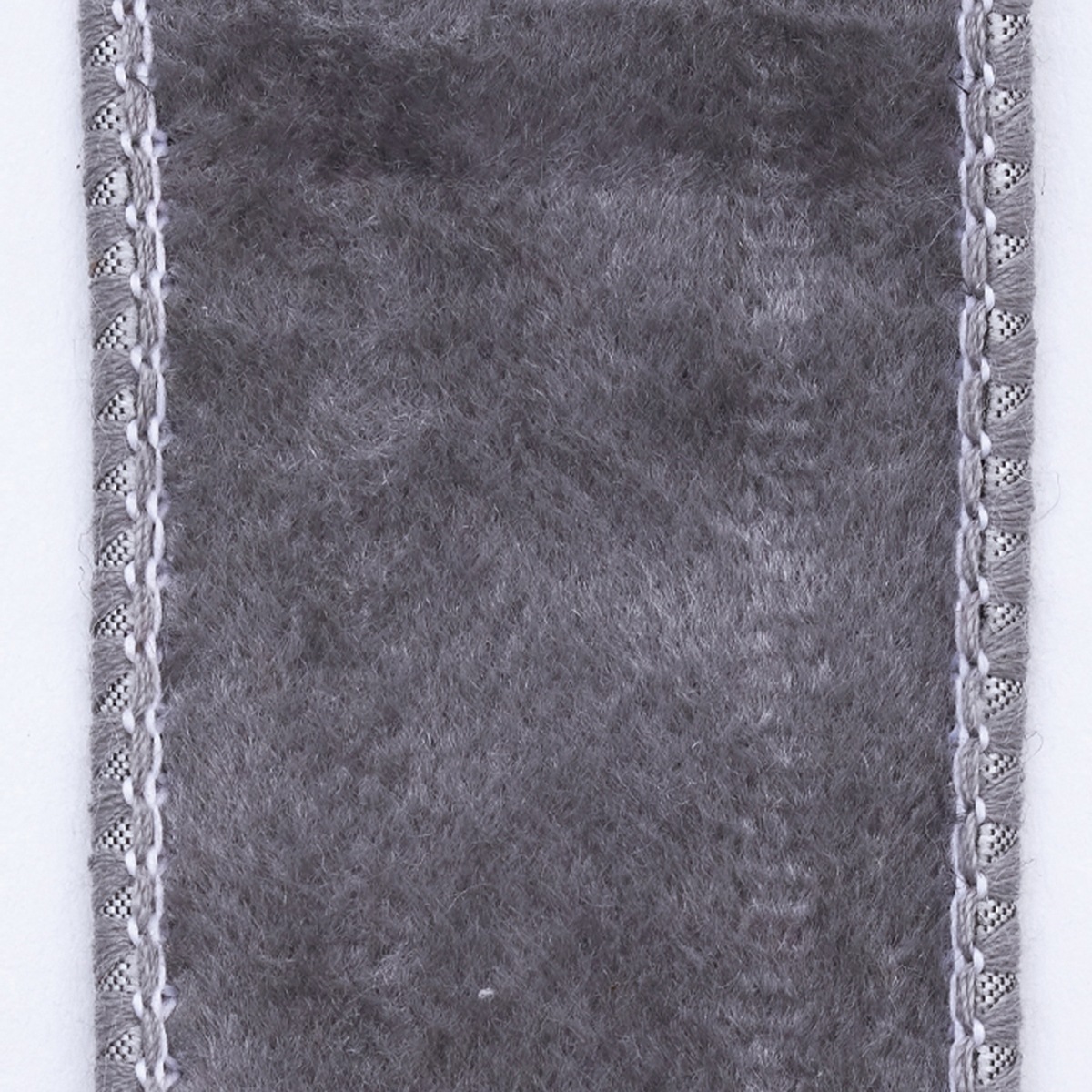 ワイヤー入りリボン ELEGANT VELVET W/TAFETTA BACK RIBBON GY 3.8cm