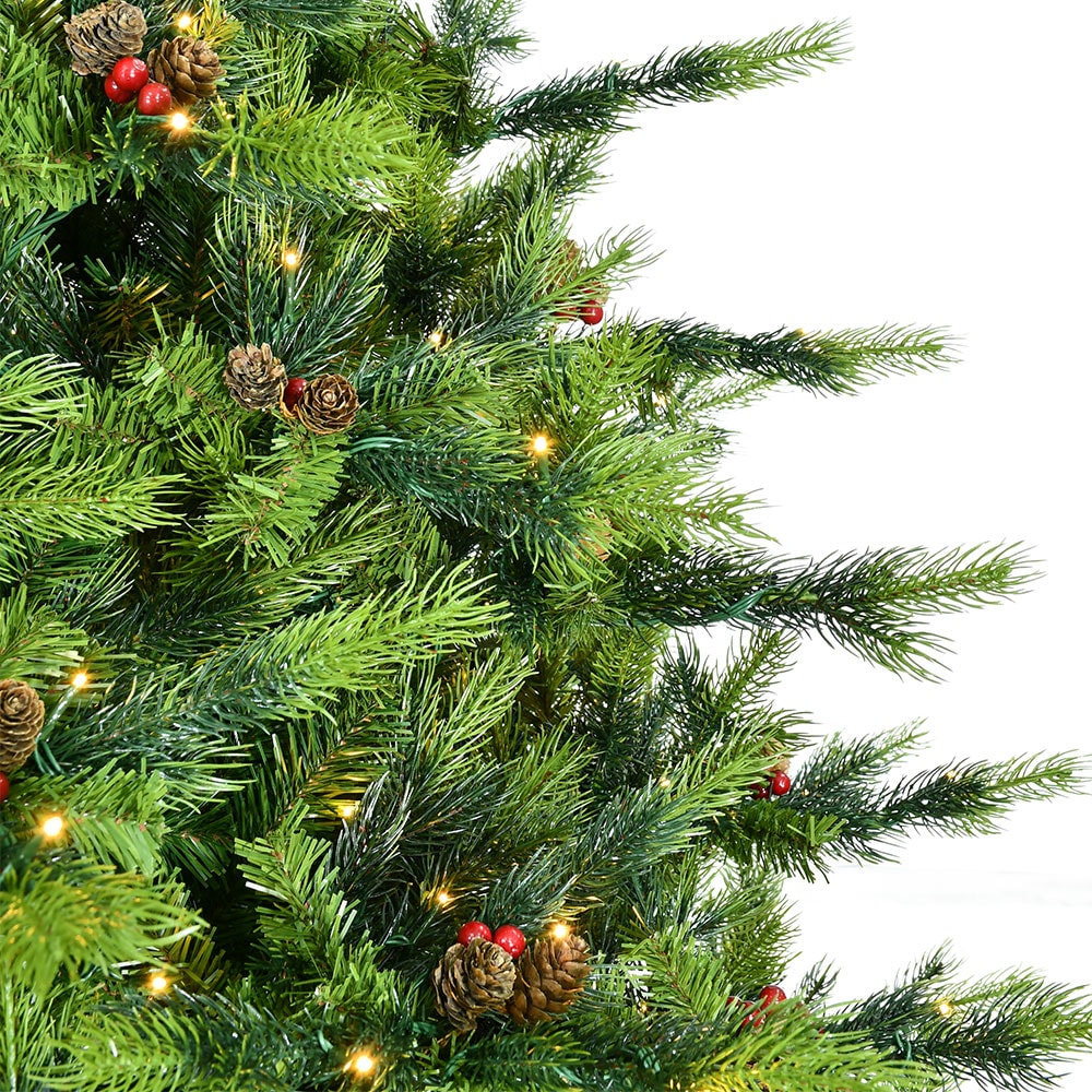 予約商品】☆新商品☆クリスマスツリーLEDライト付き 直径165cm×高さ