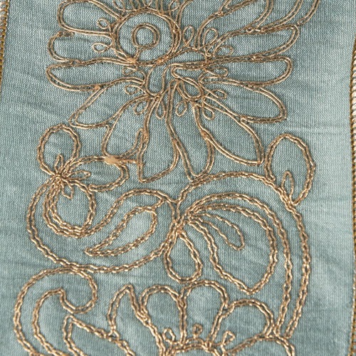 @WR FLORAL EMBROIDERY OUTLINE LB 幅幅100mm★廃盤
